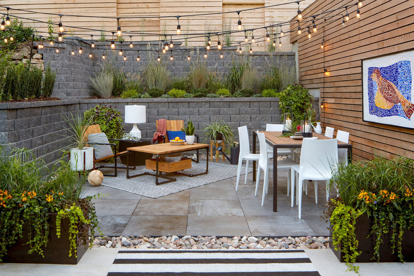 Concrete patio construction in Fitchburg, MA