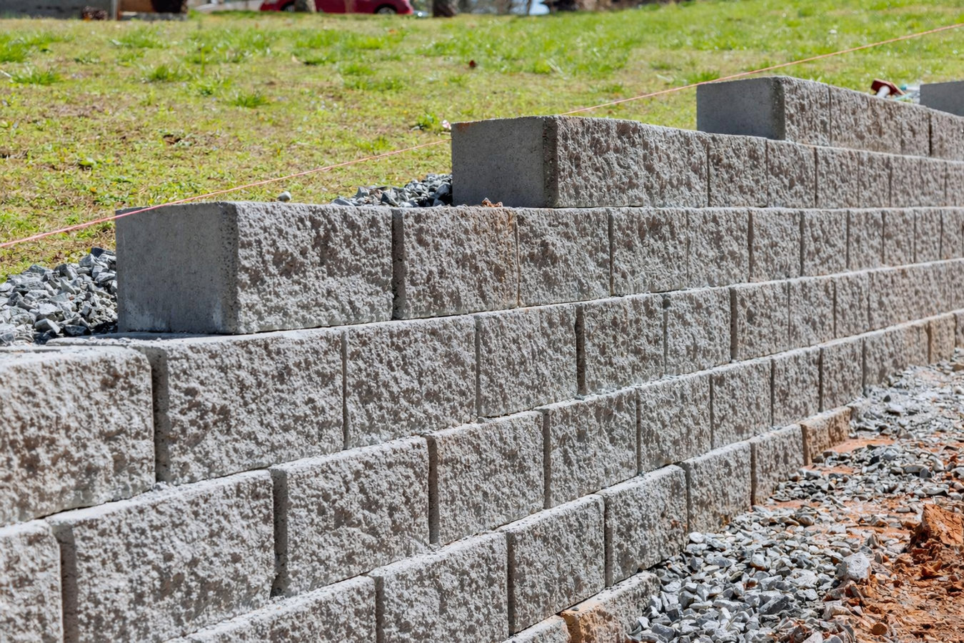 Concrete retaining walls in Fitchburg, MA